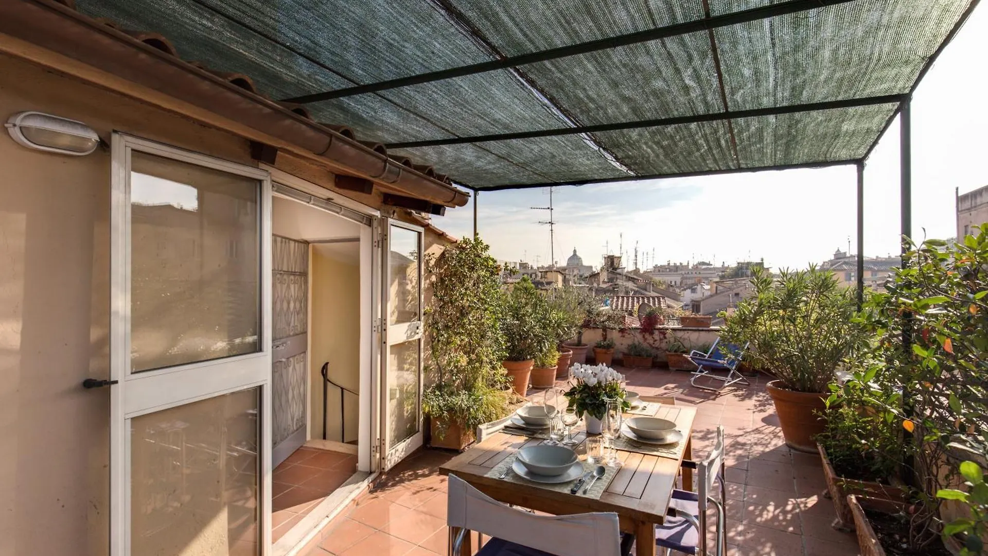 Amazing Penthouse With Terrace Near Navona Square location